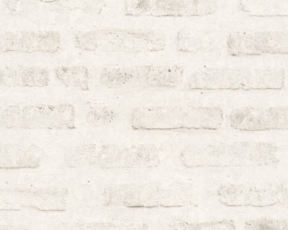 LIVINGWALLS WALLPAPER «STONE, GREY, WHITE» 374222 - Perth Wallpaper